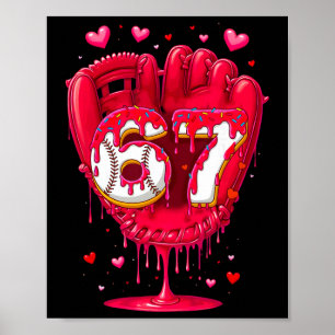 Póster Vender helado por goteo San Valentín jóvenes niños