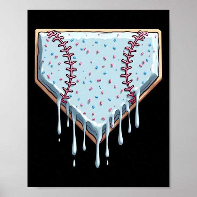 Póster Vender helados de hielo de taladros jóvenes de niñ (Frente)