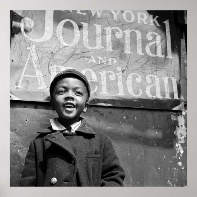 Póster Vendiendo las noticias, 1943 (Frente)