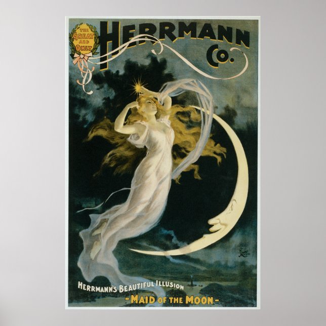 Póster Vendimia Herrmann de la Poster de la Luna (Frente)