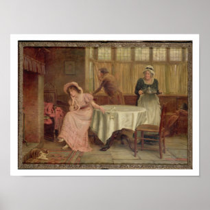 Póster '¿Vendrá?' (aceite sobre lienzo)