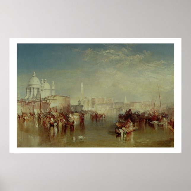Póster Venecia, 1840 (Frente)