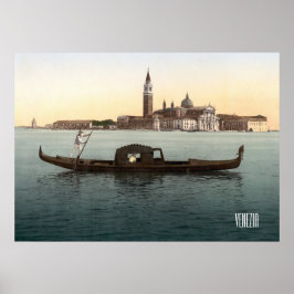 Póster Venecia alrededor de 1900