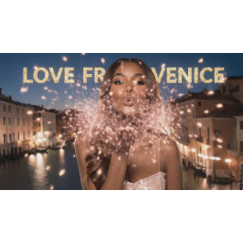 PÓSTER VENECIA - AMO VENECIA