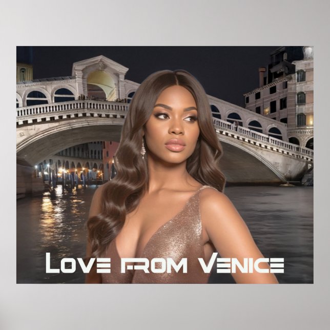 PÓSTER VENECIA - AMOR DESDE VENECIA (Frente)
