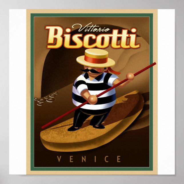 Póster Venecia Biscotti (Frente)