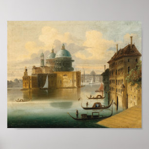Póster Venecia, Capriccio   Johann Wilhelm Jankowsky