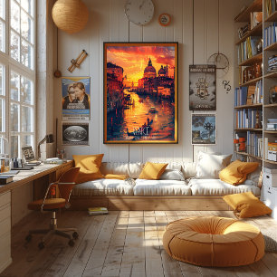 Póster Venecia: Donde el Tiempo se Detiene