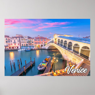 Póster Venecia hermosa, Italia