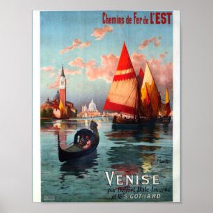 Póster Venecia hermosa Italia