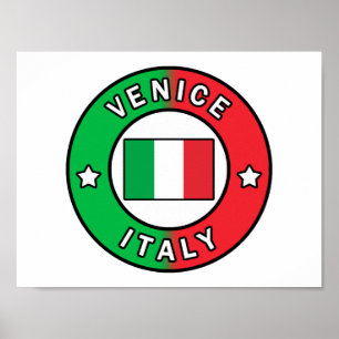 Póster Venecia Italia
