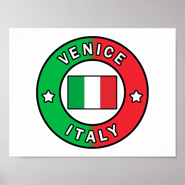 Póster Venecia Italia (Frente)