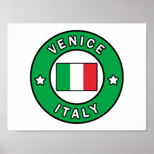 Póster Venecia Italia