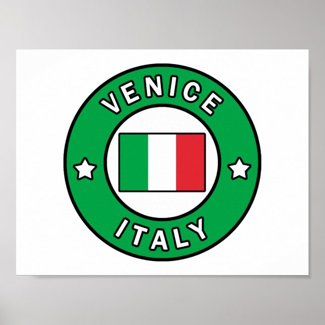 Póster Venecia Italia (Frente)