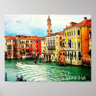 Póster Venecia - Italia