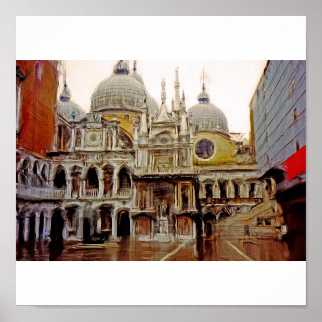 Póster Venecia, Italia (Frente)