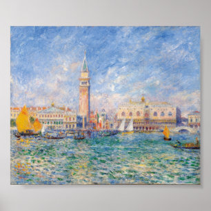 Póster Venecia (Palacio del Doge) Pierre-Auguste Renoir