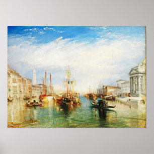 Póster Venecia, Pórtico de la Madonna  por J. M. W. Turne