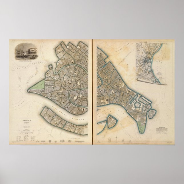 Póster Venecia Venedig (Frente)