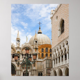 Póster Venecia, Veneto, Italia - Las aves están encarama