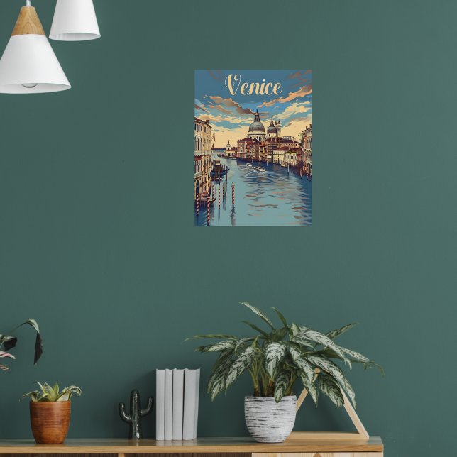 Póster Venecia Vintage (Salón 1)