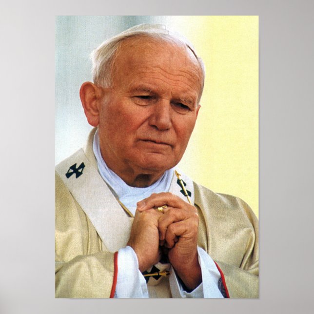 Póster Venerable Pope John Paul II (Frente)