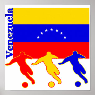 Póster Venezuela: Futbolistas