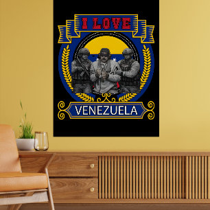 Póster Venezuela Libre Capturado Vivo Maduro Camiseta