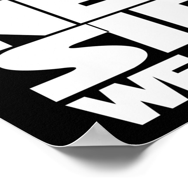 Póster Vengan Al Lado Nerd Tenemos Pi (Pequeño) (Esquina)