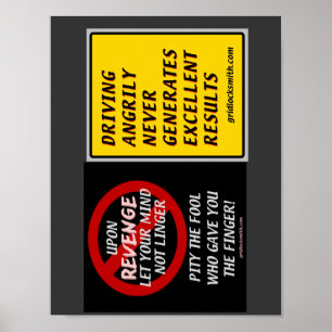 PÓSTER VENGANZA+CONDUCCIÓN DE ANGRILY-TWOFER