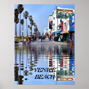 Póster Venice Beach Califorina
