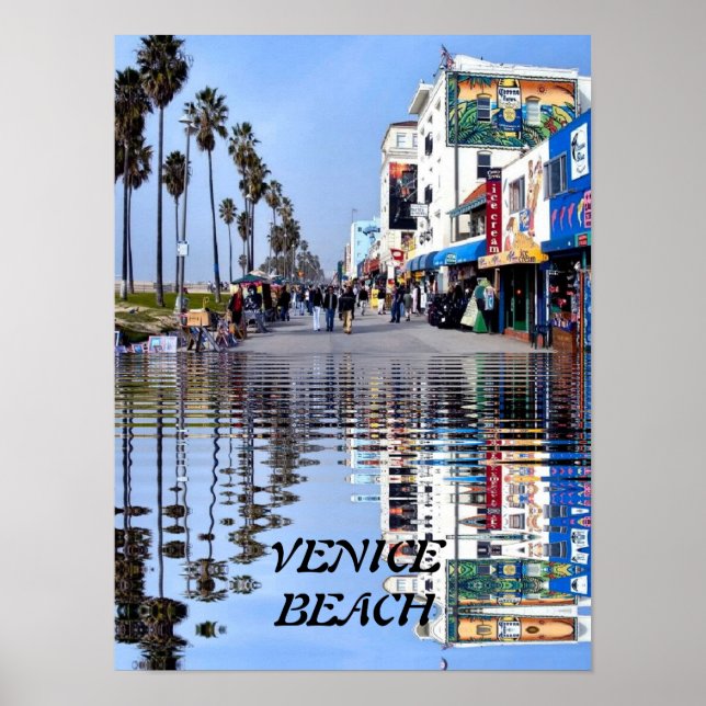 Póster Venice Beach Califorina (Frente)