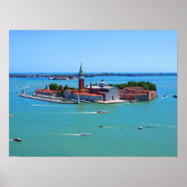 Póster Venice - Island of San Giorgio Maggiore