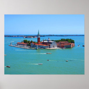 Póster Venice - Island of San Giorgio Maggiore