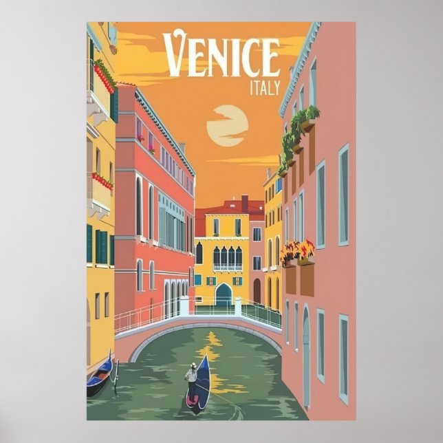 Póster Venice Italy I (Frente)