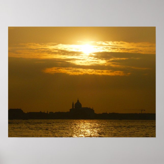 Póster venice sunset (Frente)