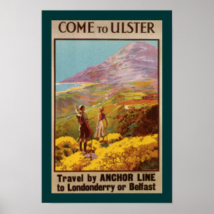 Póster Venido a Ulster (frontera)
