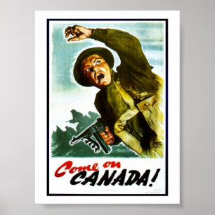 Póster ¡Venido en Canadá!