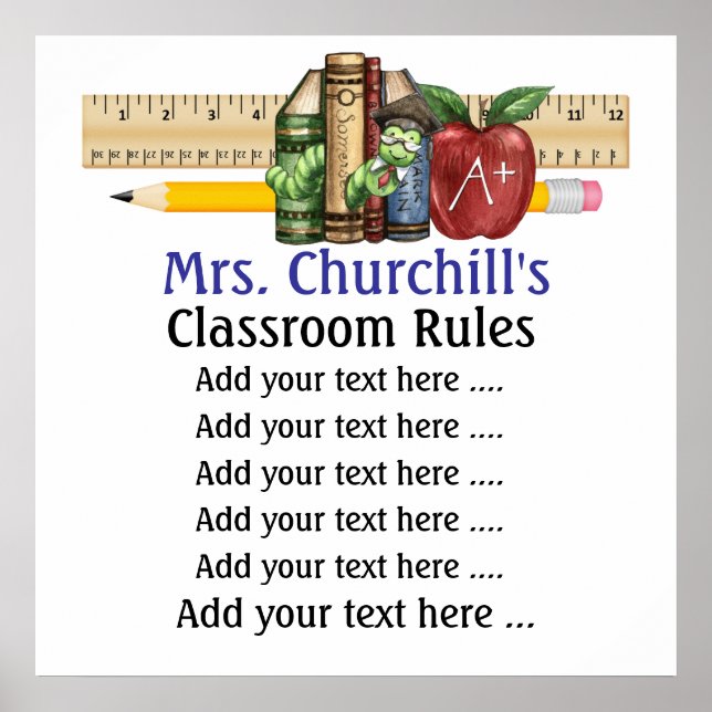 Póster Venta de 2 días - Poster del profesor de escuela - (Frente)