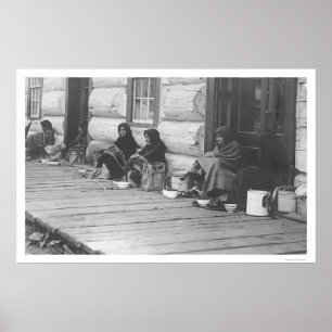 Póster Venta de bayas en Alaska 1905