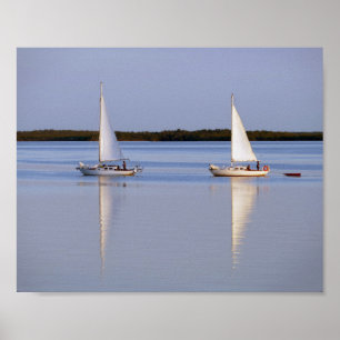 Póster Venta de dos veleros por semana 8x10
