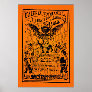 Póster ¡VENTA DE HALLOWEEN! La Almoned del Diablo