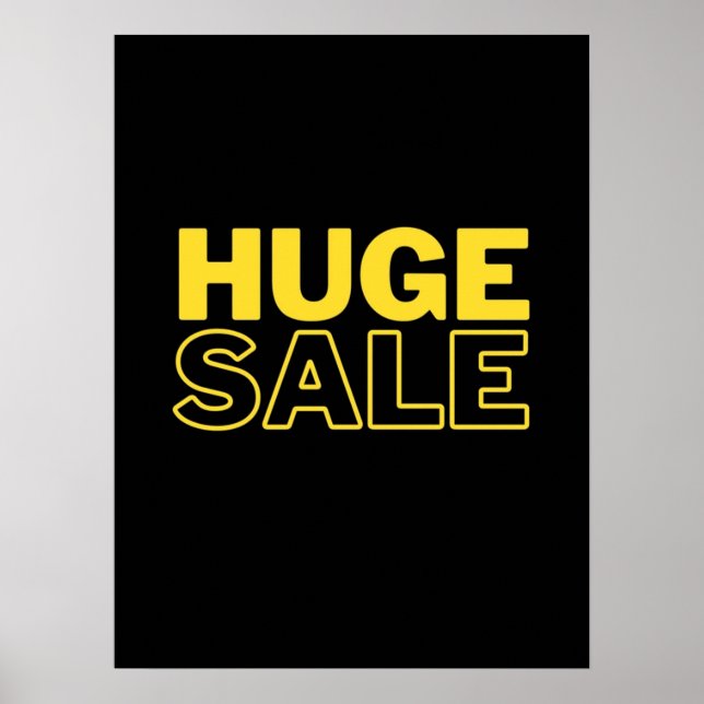 PÓSTER VENTA ENORME (Frente)