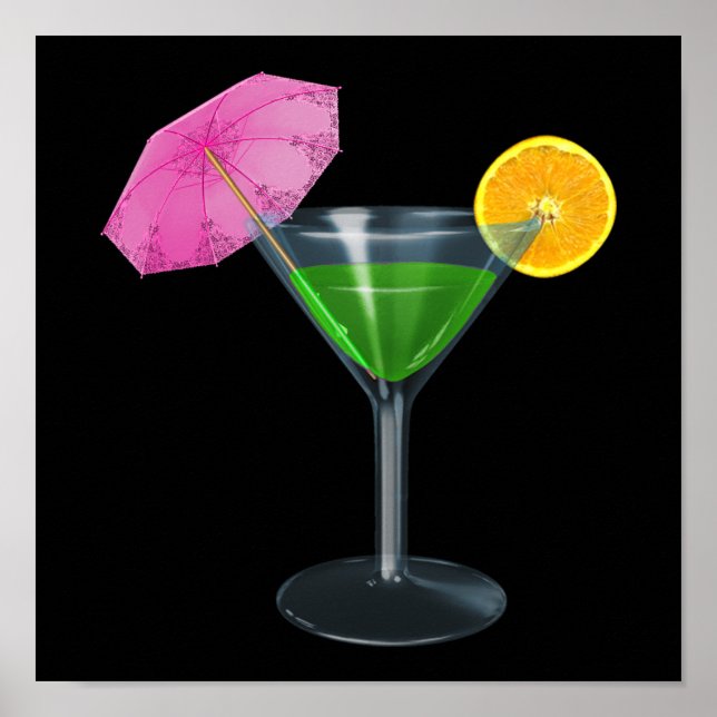 Póster VENTA! Poster de cócteles por SRF (Frente)