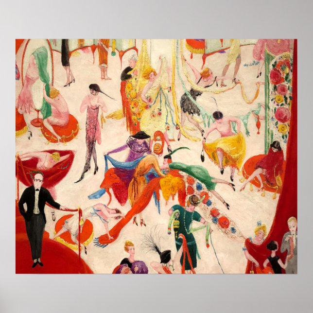 Póster Venta Primaria Florine Stettheimer en Bendel. (Frente)