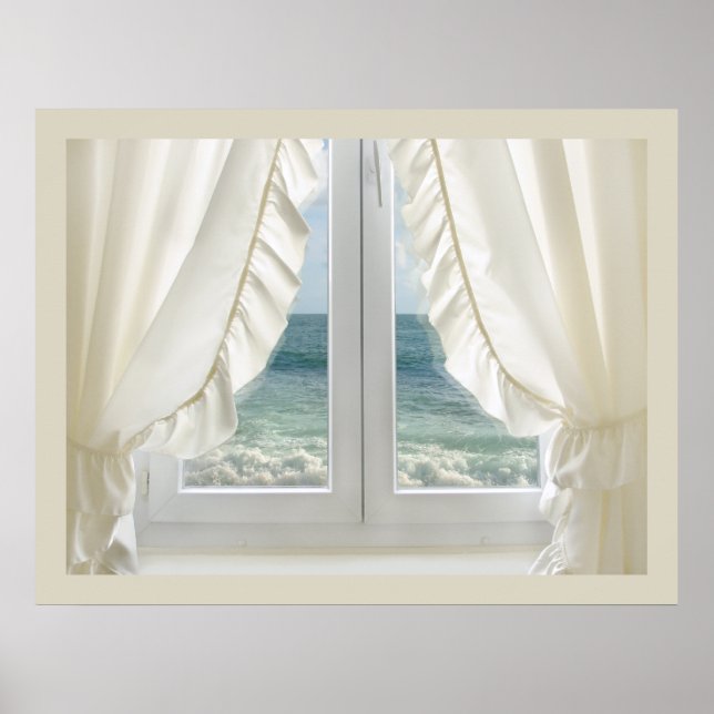 Póster Ventana Al Mar - poster (Frente)