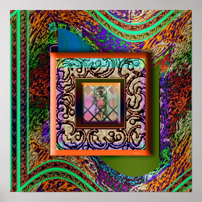 Póster Ventana Ángel Cherub (Frente)