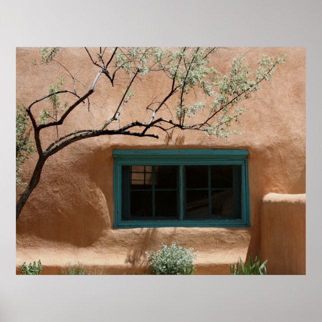 Póster Ventana de Adobe (Frente)