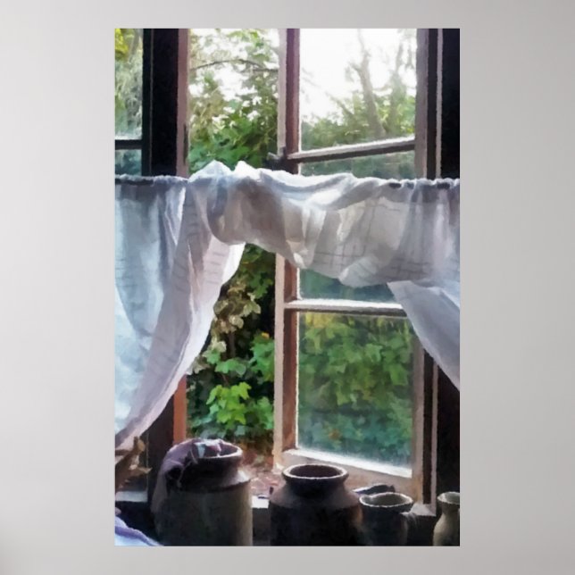 PÓSTER VENTANA DE COCINA DE CAMPO (Frente)