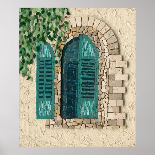 Póster Ventana de Jerusalén (Frente)